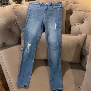 Hollister High rise jeans leggings